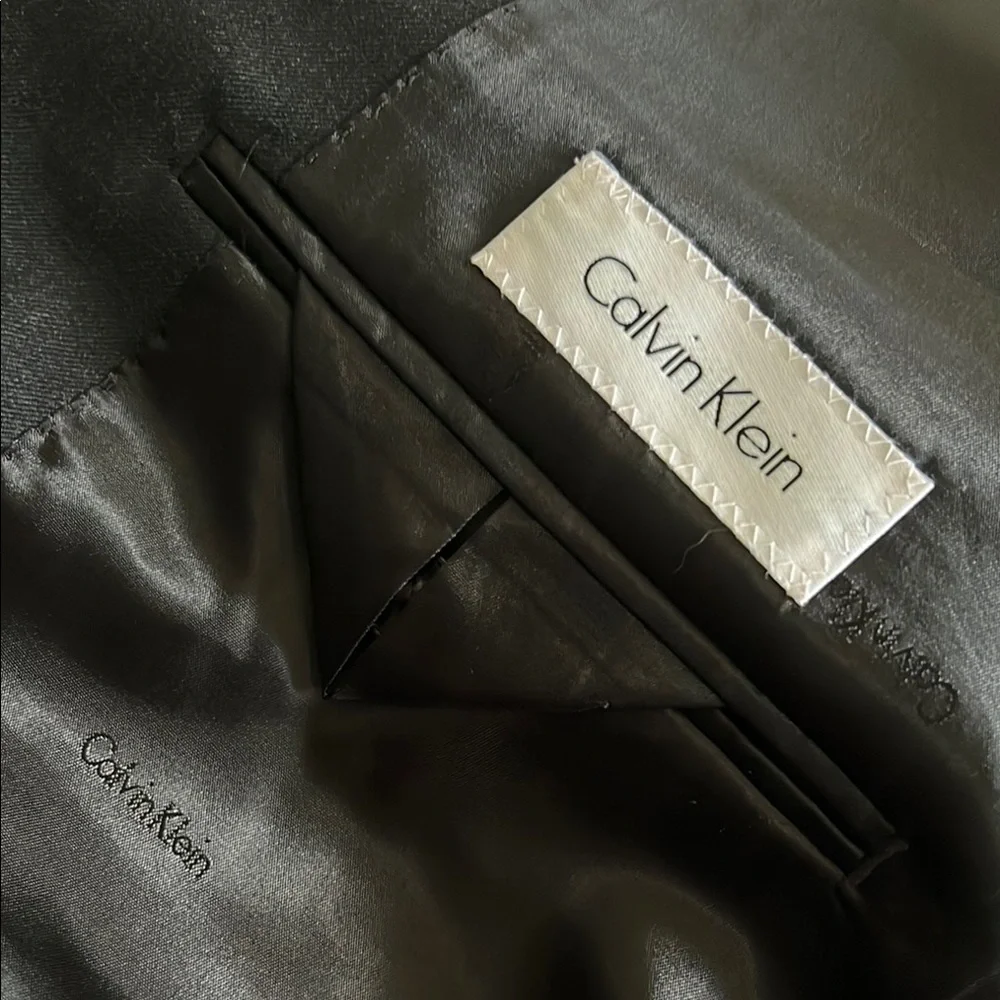 Calvin Klein Classic wool Black Men's Blazer 44L
